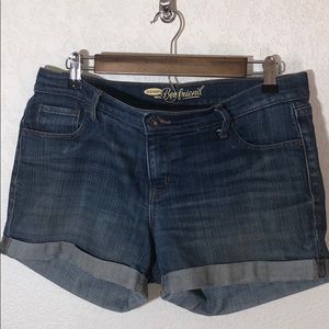 Old Navy Boyfriend HiRise Shorts Sz8